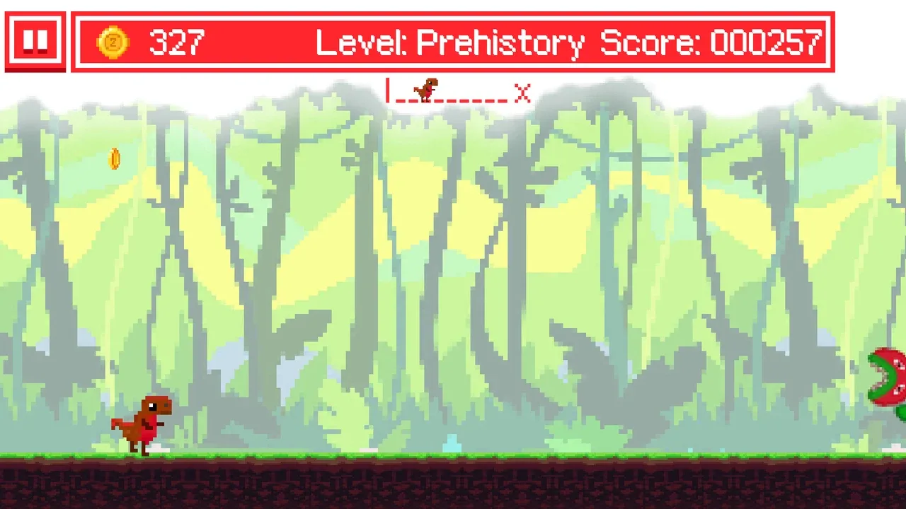 Ancient Dino Runner screenshot 1