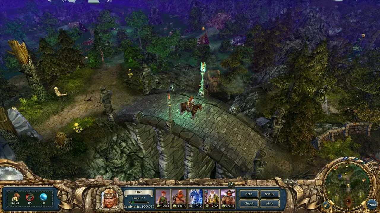 King's Bounty: Warriors of the North - Ice and Fire screenshot 1