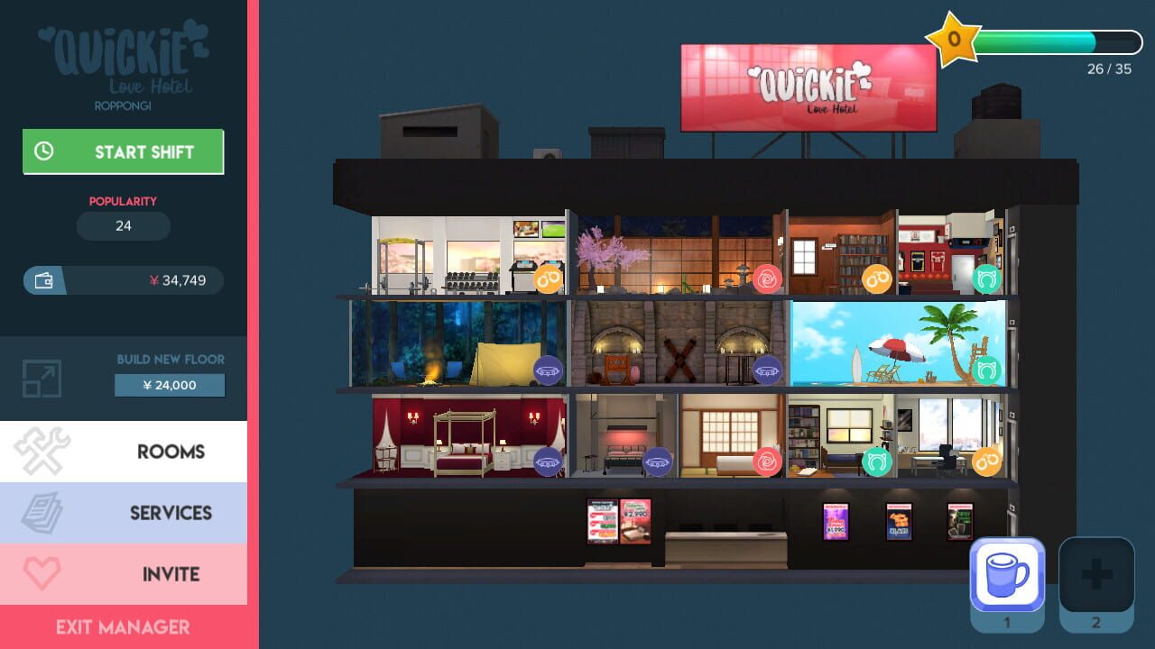 Quickie: A Love Hotel Story screenshot