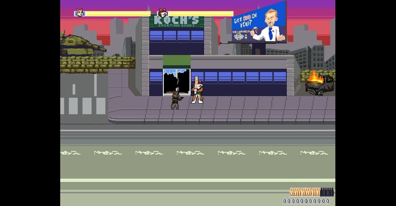 Gameplay de Corg of the Dead