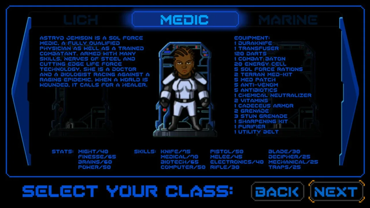 Sword of the Stars: The Pit - Healer screenshot 1
