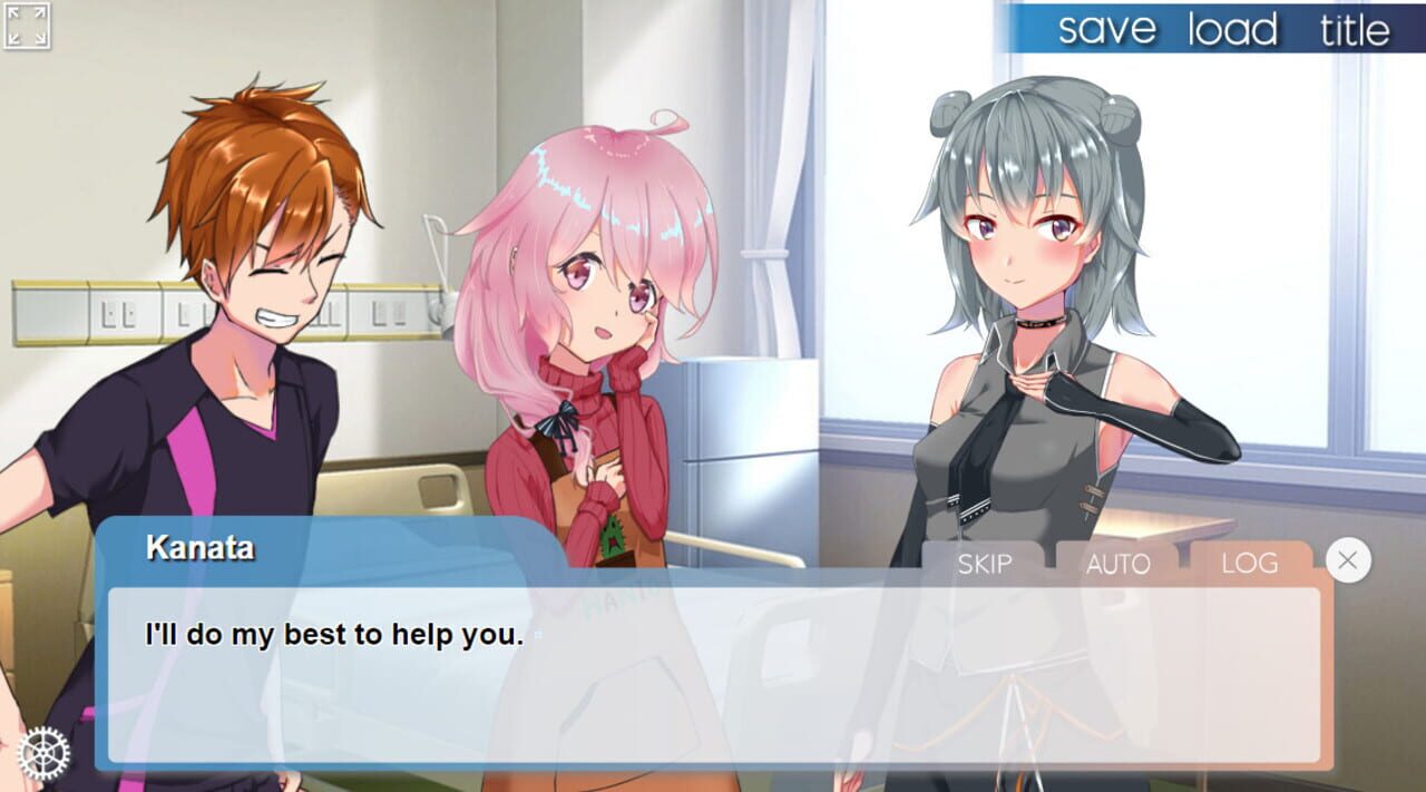 Netaboku: A robot girl changes my life as a bedridden boy screenshot