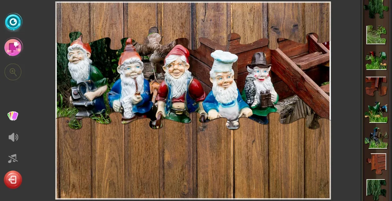 Gnome: Jigsaw Puzzles screenshot 1
