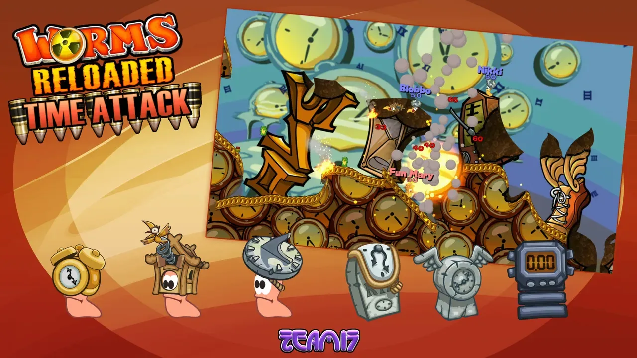 Worms Reloaded: Time Attack Pack screenshot 1