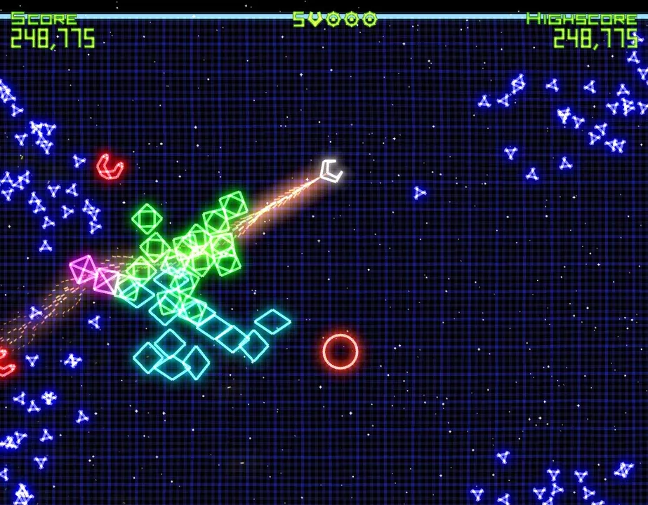 Geometry Wars screenshot 1
