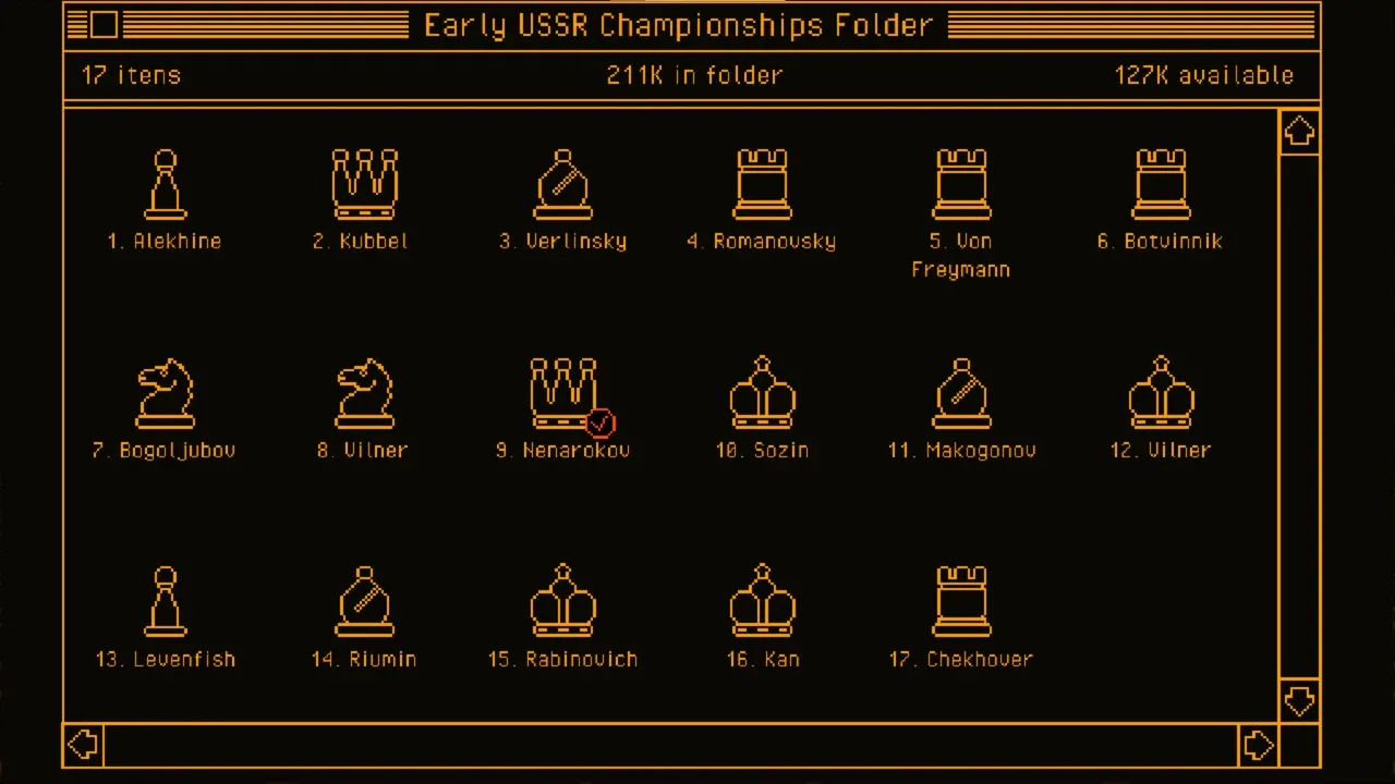 Bot.vinnik Chess: Early USSR Championships screenshot 1