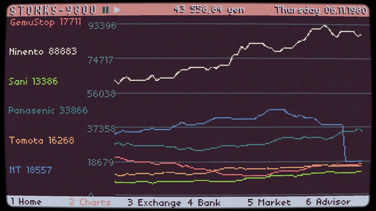 Stonks-9800: Stock Market Simulator screenshot 2