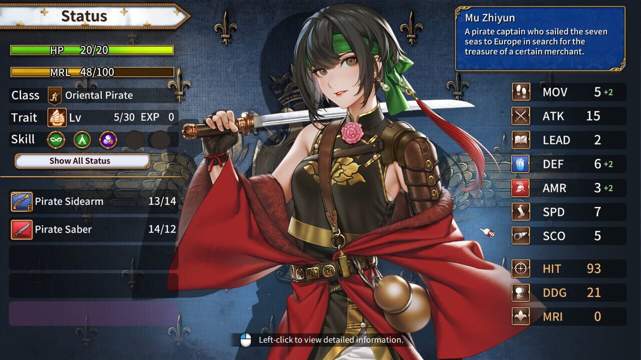 Banner of the Maid: The Oriental Pirate screenshot