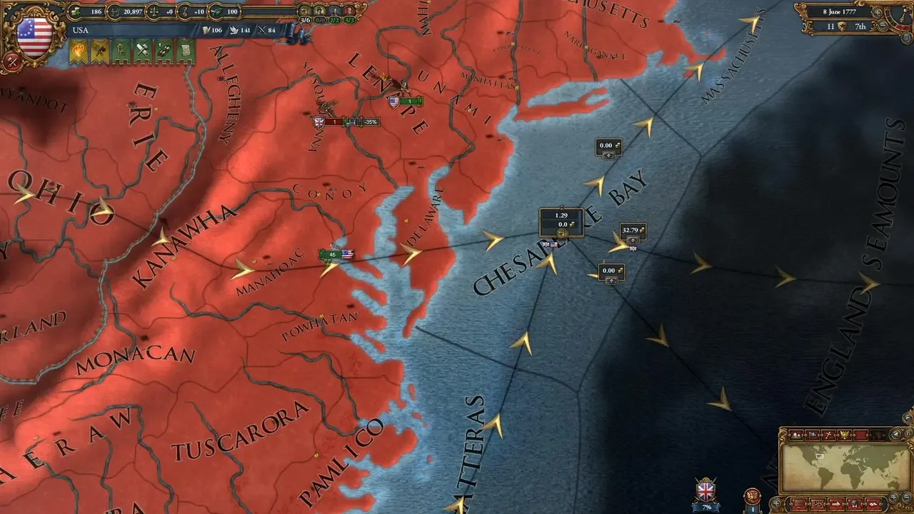 Europa Universalis IV: American Dream screenshot 2