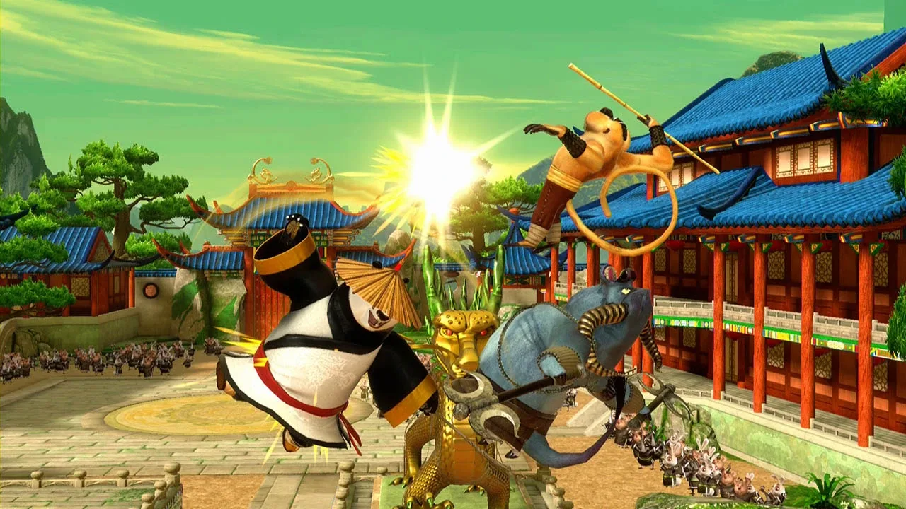 Kung Fu Panda: Showdown of Legendary Legends - Warrior Po and Jombie Master Chicken