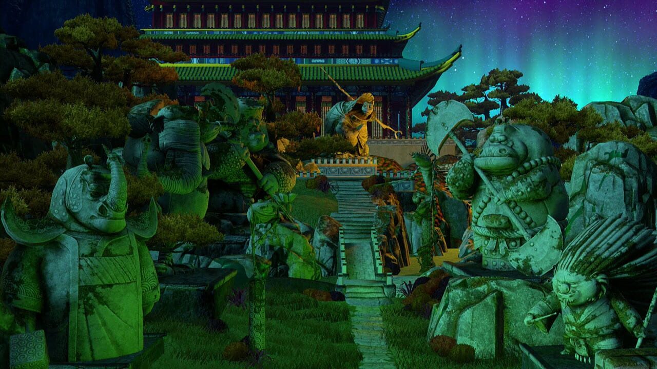 Kung Fu Panda: Showdown of Legendary Legends - Kai and Master's Garden