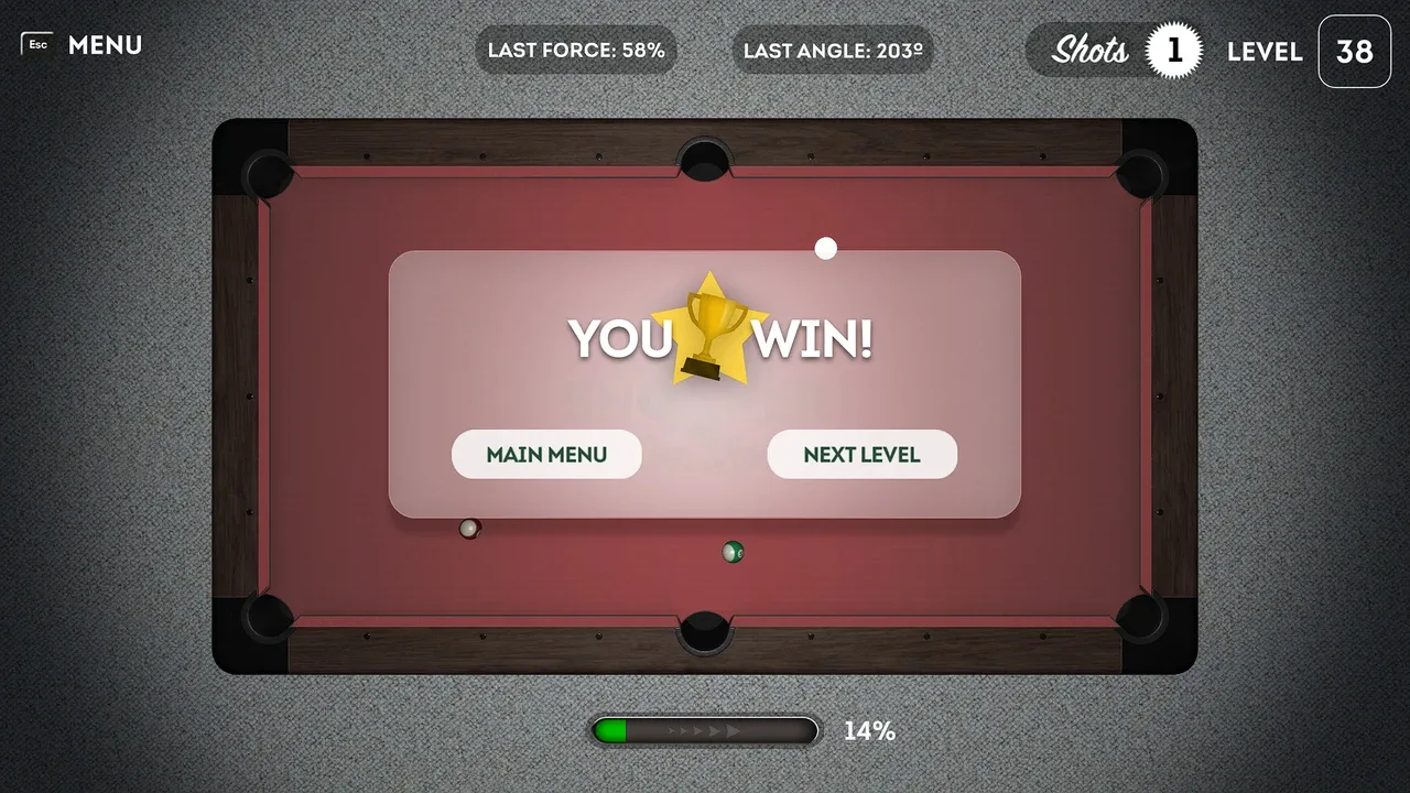 Legends of Snooker: One Shot screenshot 2