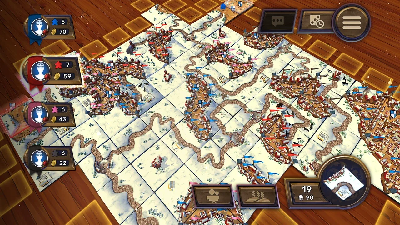 Carcassonne: The Official Board Game - Winter and Gingerbread Man screenshot 1