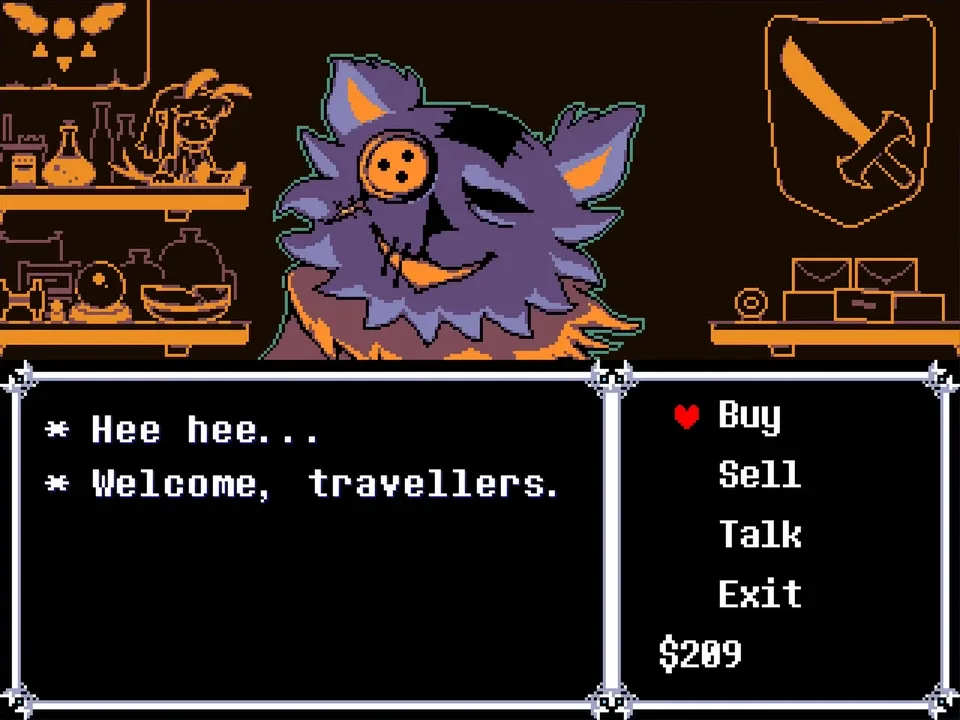 Deltarune screenshot 2