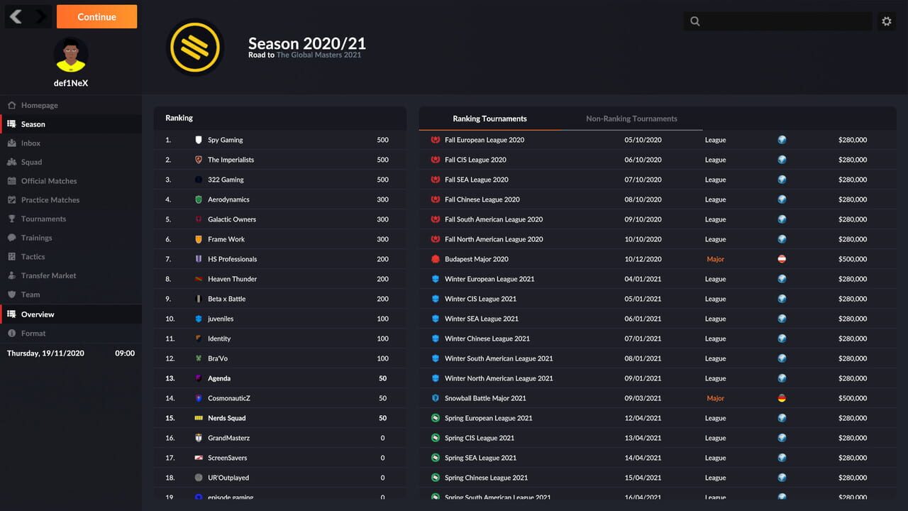 eSports Manager