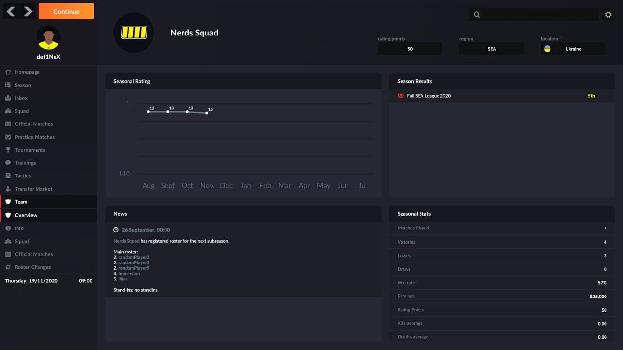 eSports Manager