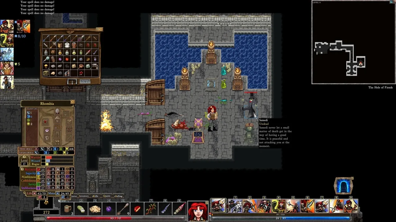 Dungeons of Dredmor: Conquest of the Wizardlands screenshot 1