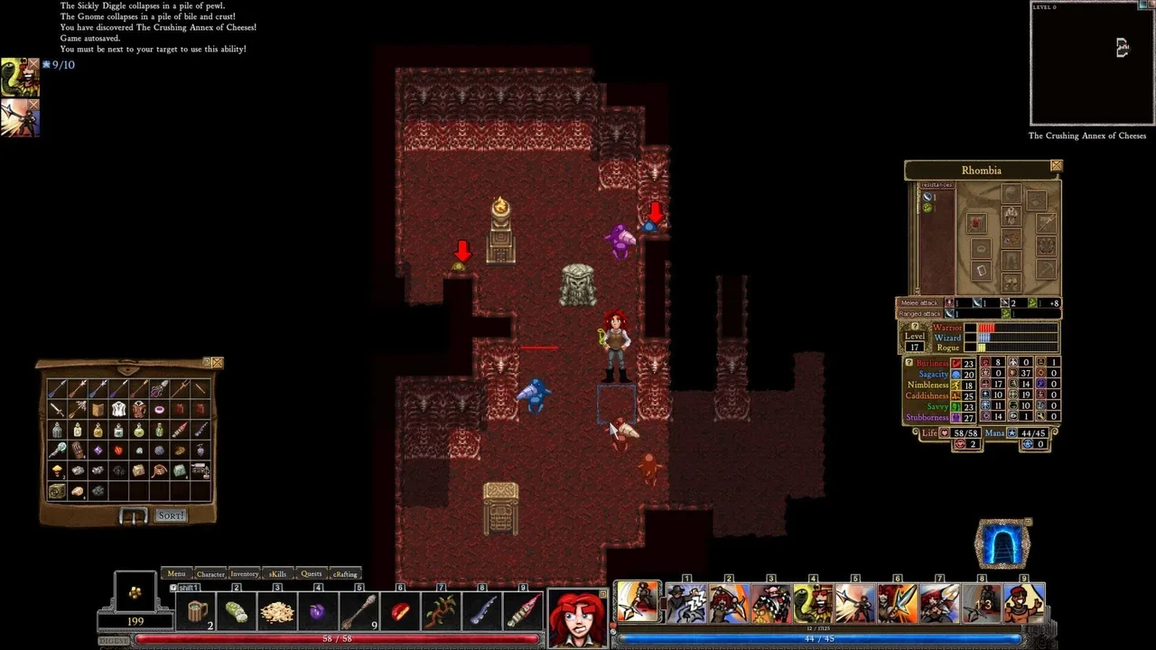 Dungeons of Dredmor: Conquest of the Wizardlands screenshot 2