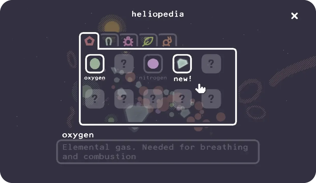 Heliopedia screenshot 1