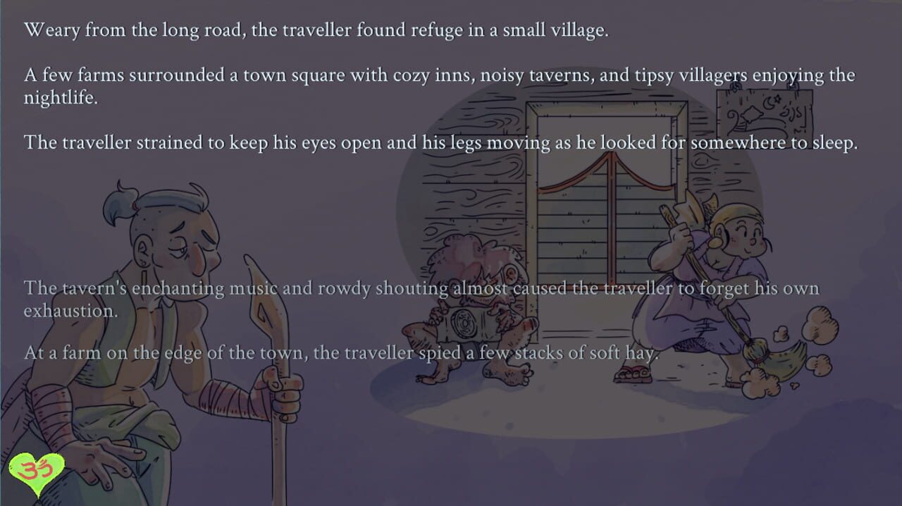The Traveller and the Mountain screenshot