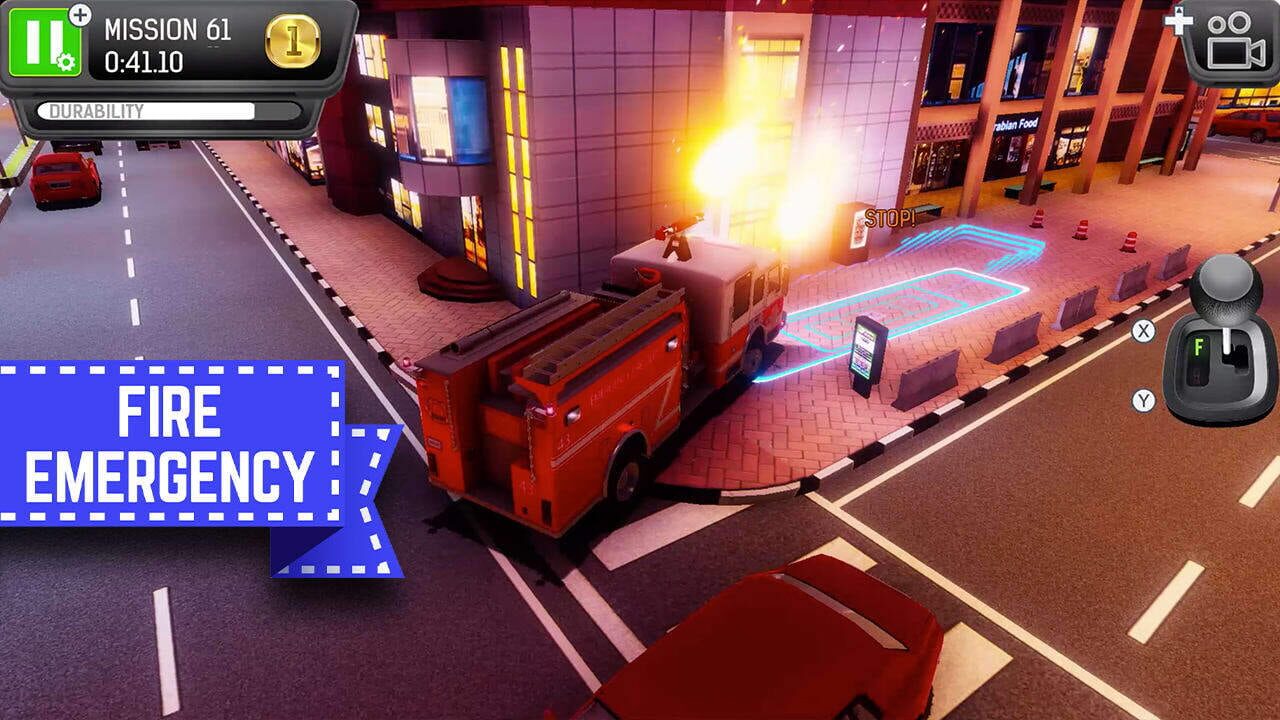 Capture de Emergency Driver Simulator