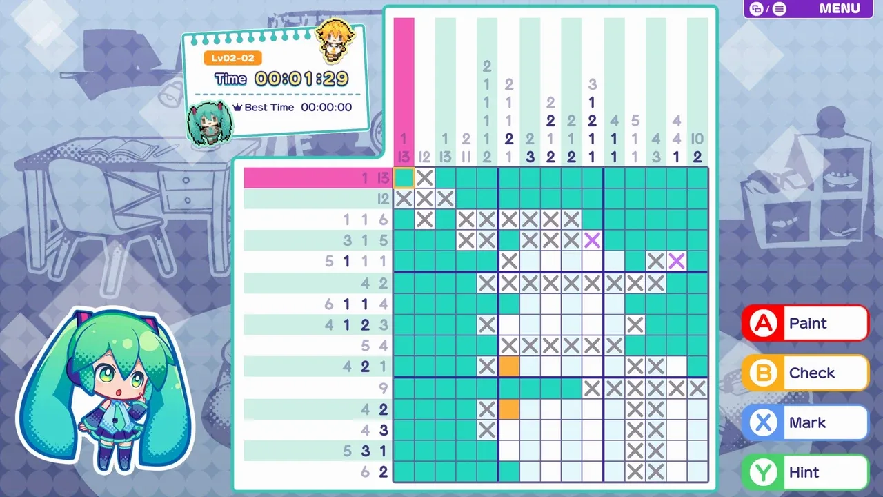 Hatsune Miku Logic Paint S screenshot 1