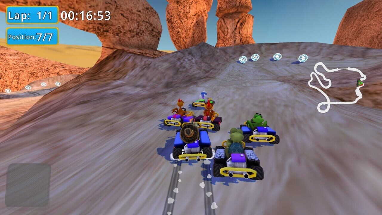 Crazy Chicken Kart 2 screenshot