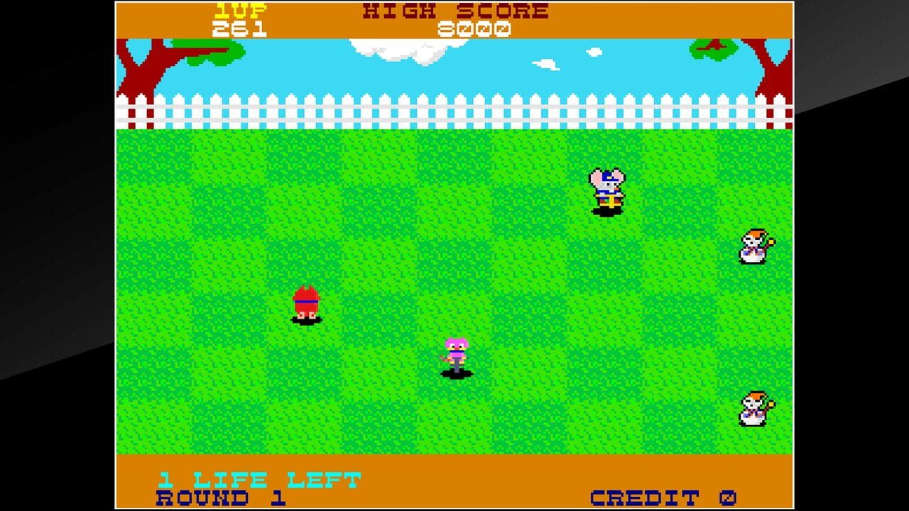 Arcade Archives: Hopping Mappy screenshot
