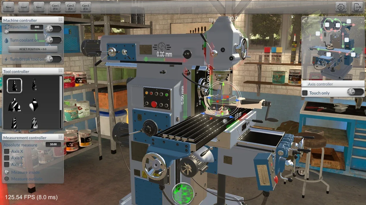 Milling Machine 3D screenshot 1
