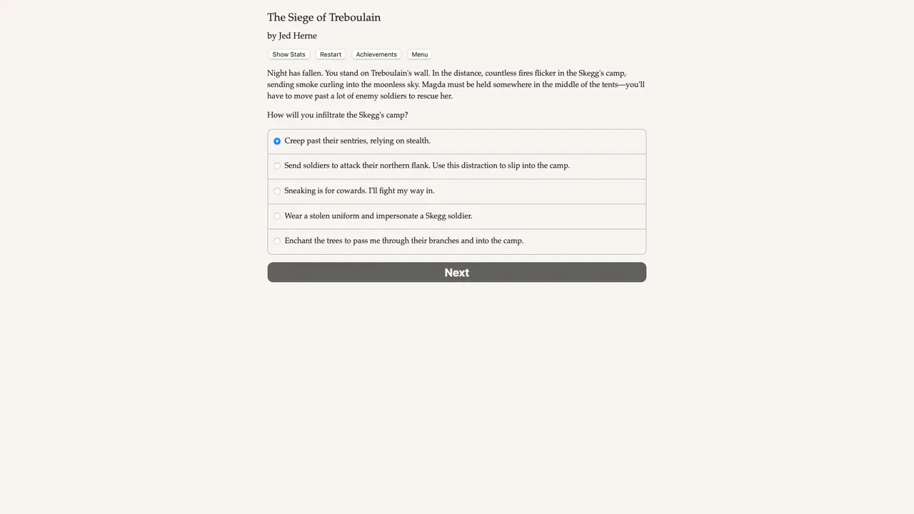 Siege of Treboulain screenshot 1