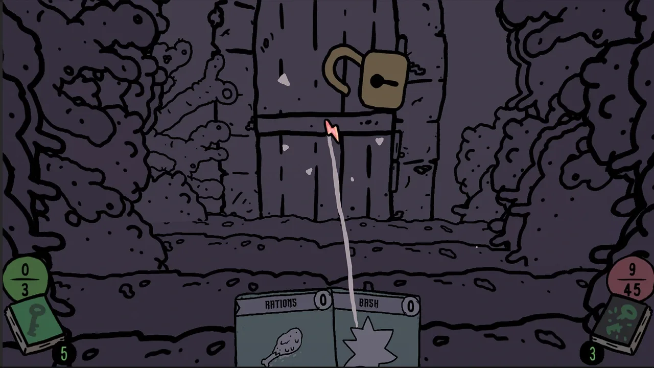 Using a card to advance
