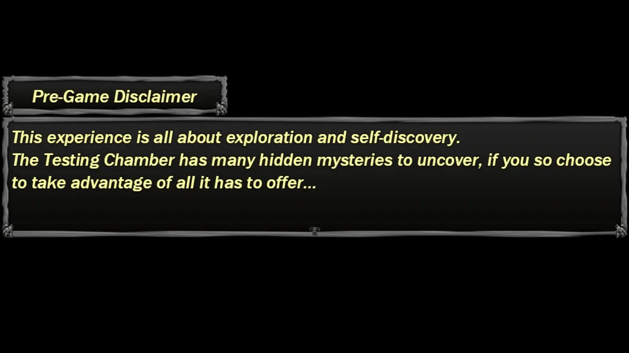 The Testing Chamber screenshot 1