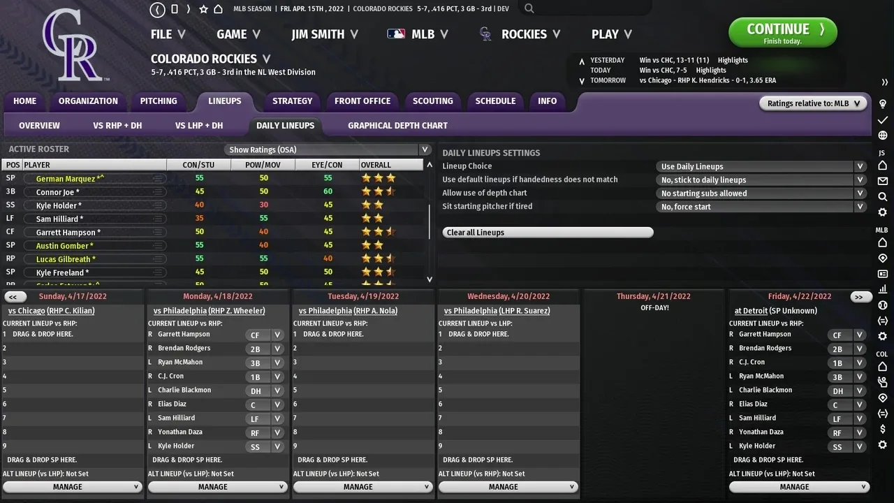 Out of the Park Baseball 23 screenshot 2