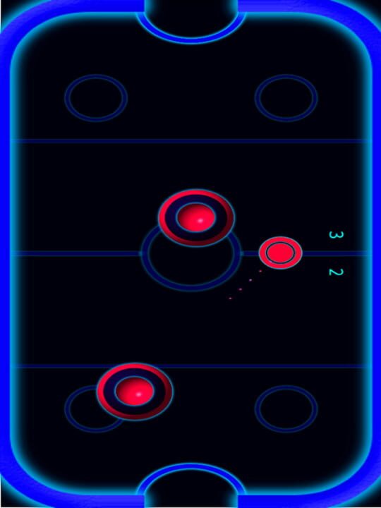 Air Hockey Blue - Screenshot 1