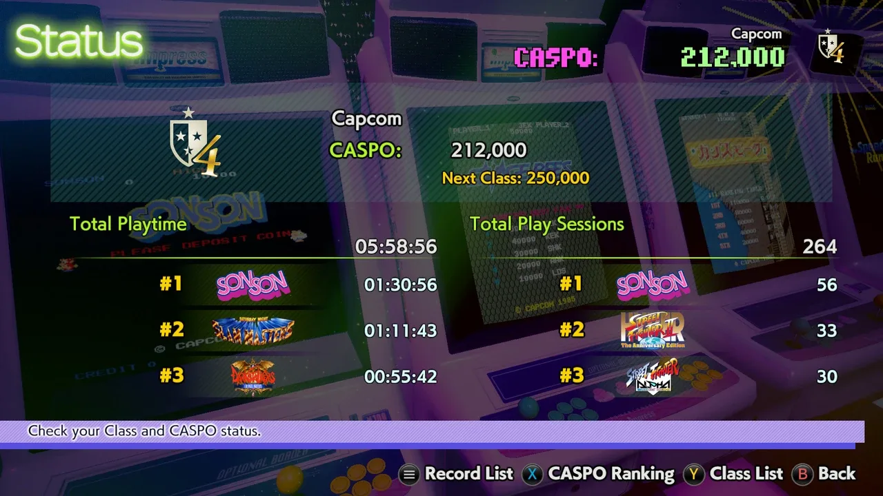 Capcom Arcade 2nd Stadium screenshot 2