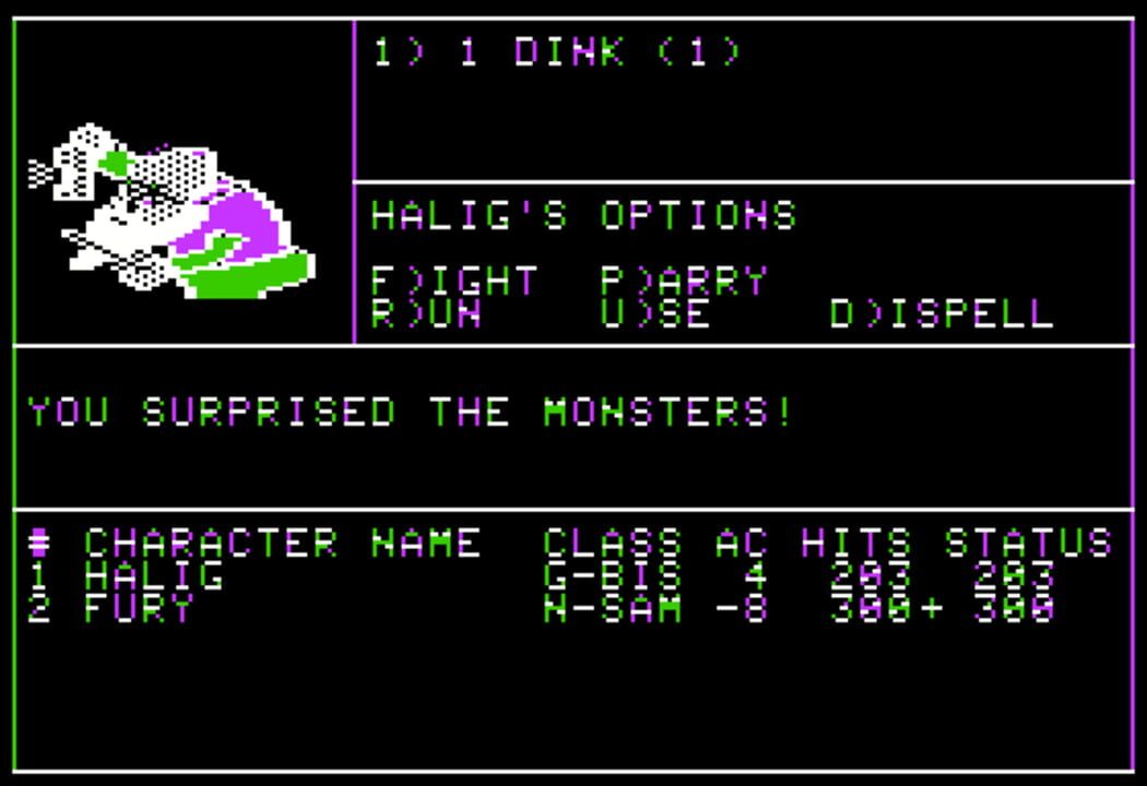 Nền tảng hỗ trợ Wizardry: Knight of Diamonds - The Second Scenario