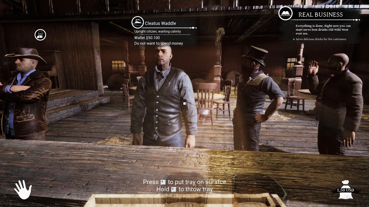 Saloon Simulator screenshot 1