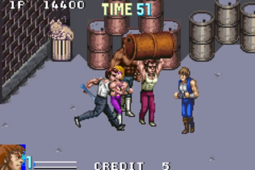 Double Dragon Advance screenshot 1
