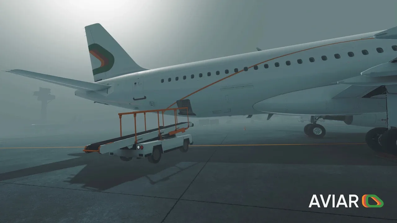 Airport Ground Handling Simulator VR screenshot 1