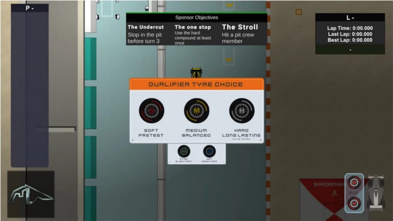 Capture de Formula 2D: Steer To Persevere