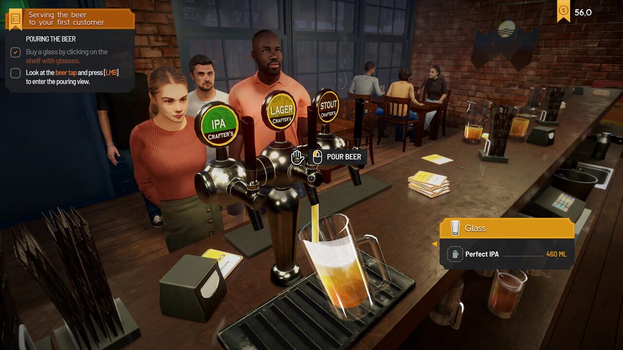 Capture de Brewpub Simulator