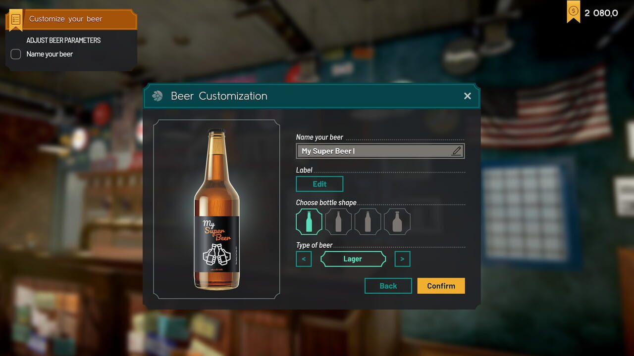 Capture de Brewpub Simulator
