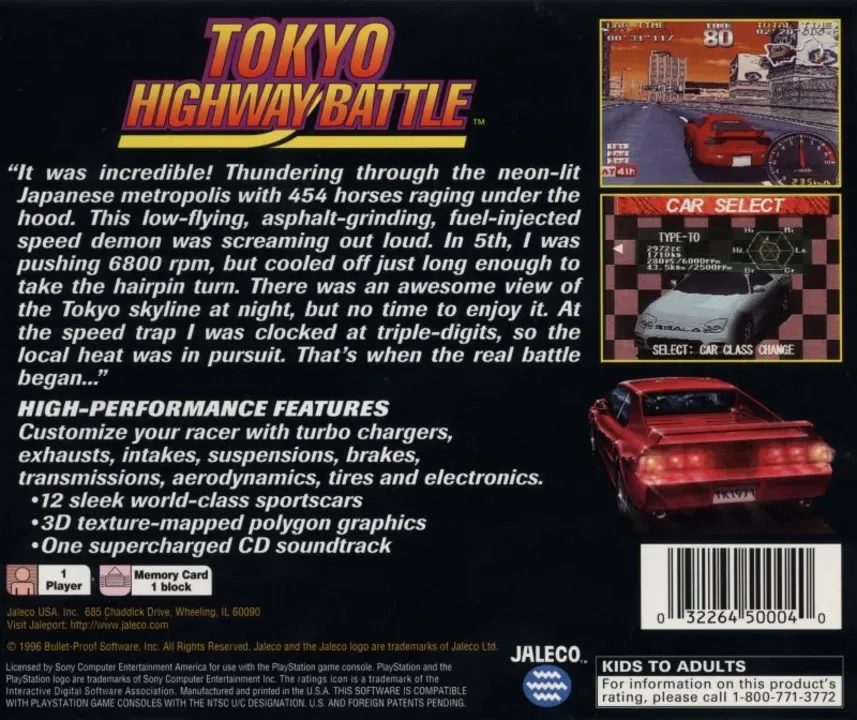 Tokyo Highway Battle (1996)