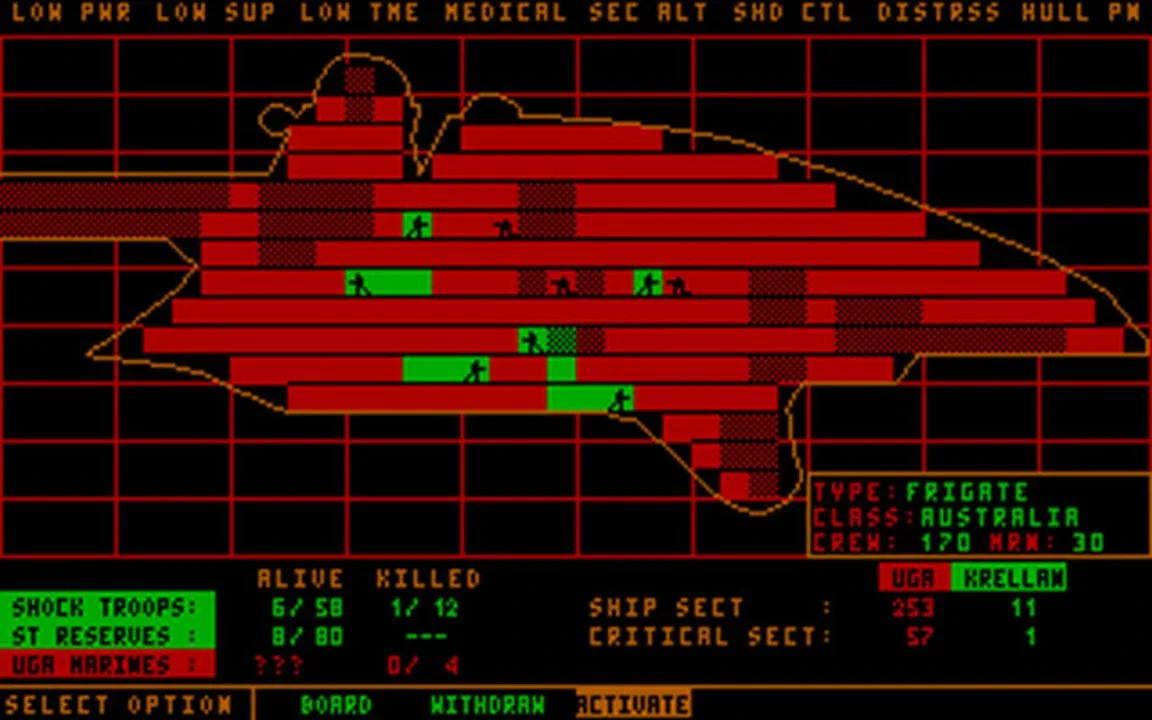 Star Fleet II: Krellan Commander screenshot 2