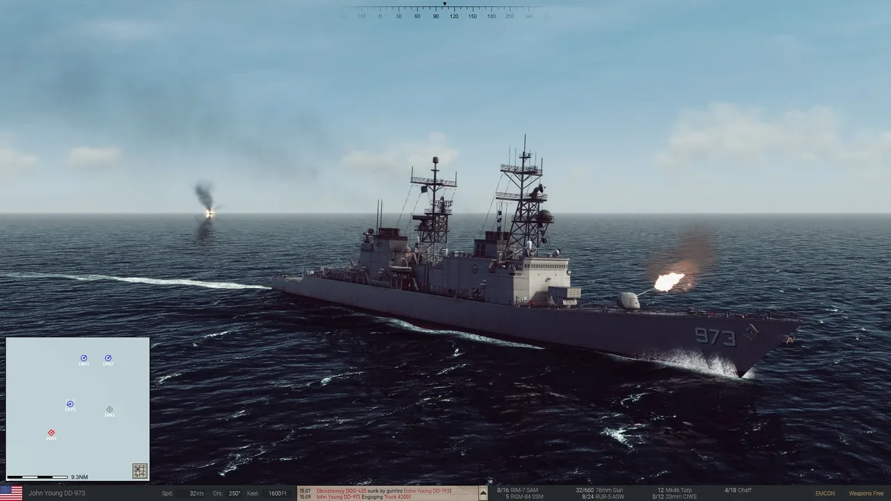 Sea Power: Naval Combat in the Missile Age screenshot 1