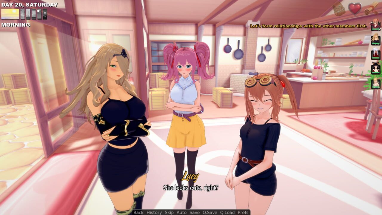 Hero's Harem Guild screenshot
