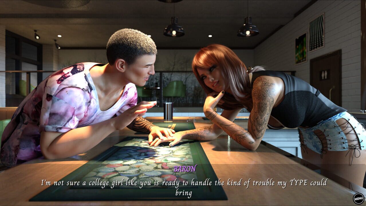 Gameplay de Sex Adventures: The Bar Hookup