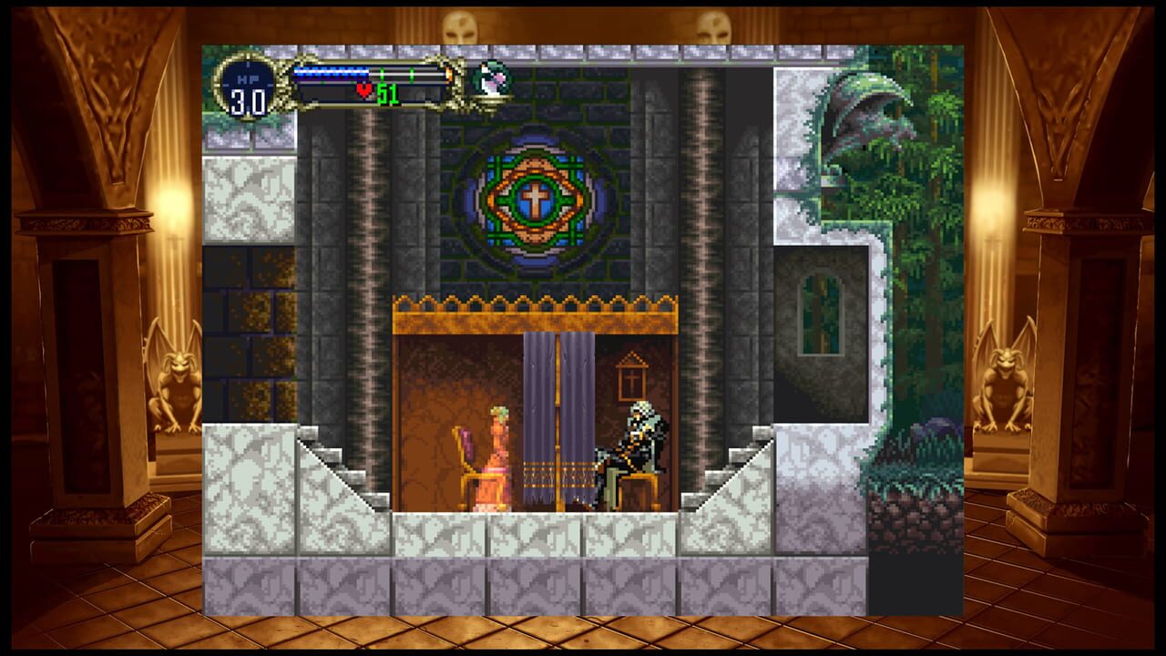 Capture de Castlevania: Symphony of the Night
