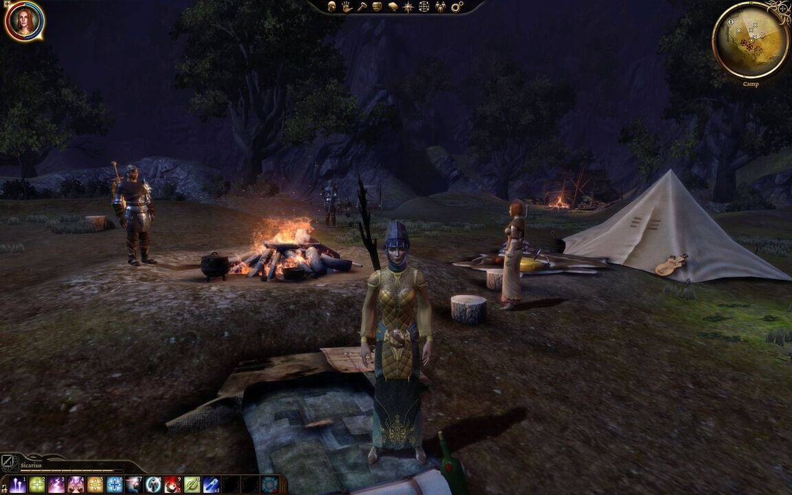 Screenshot of Dragon Age: Origins - The Golems of Amgarrak