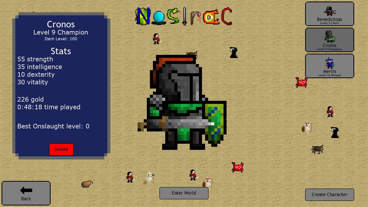 Noslrac screenshot
